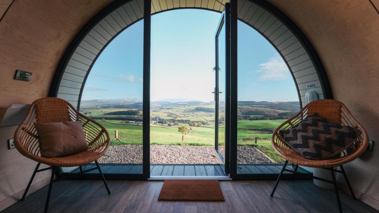 Further Space At Hillhead Farm Luxury Glamping Pods, Dumfries, Scotland エクステリア 写真