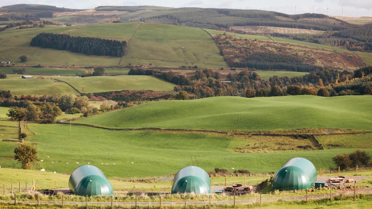 Further Space At Hillhead Farm Luxury Glamping Pods, Dumfries, Scotland エクステリア 写真