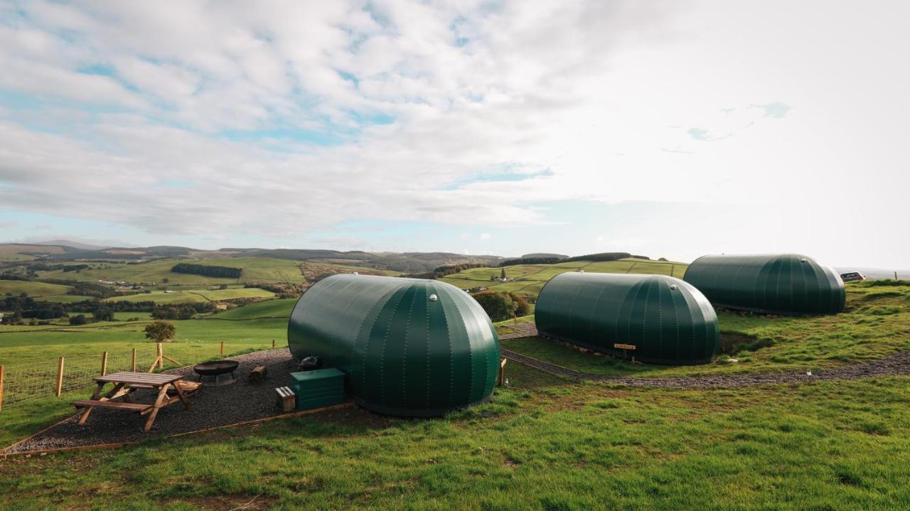 Further Space At Hillhead Farm Luxury Glamping Pods, Dumfries, Scotland エクステリア 写真